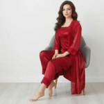 5 Parts Nighty Maroon - Image 2