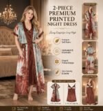 2 Part Print Premium Nightwear - Image 6