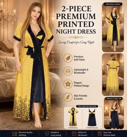 2 Part Print Premium Nightwear