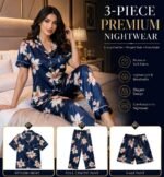 Korean 3 Part Print PJ Set
