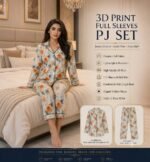 3D Print Full Sleeves PJ Set - Image 2